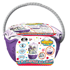 Power Joy Yumyum 2-in-1 Surprise Ice Cream Playset for Kids