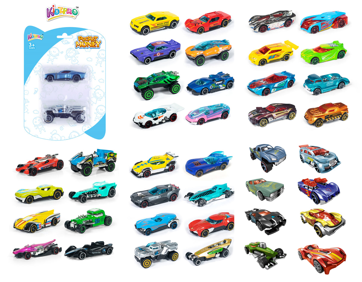 Kidzpro Alloy Car 2-Pieces Set Assortment