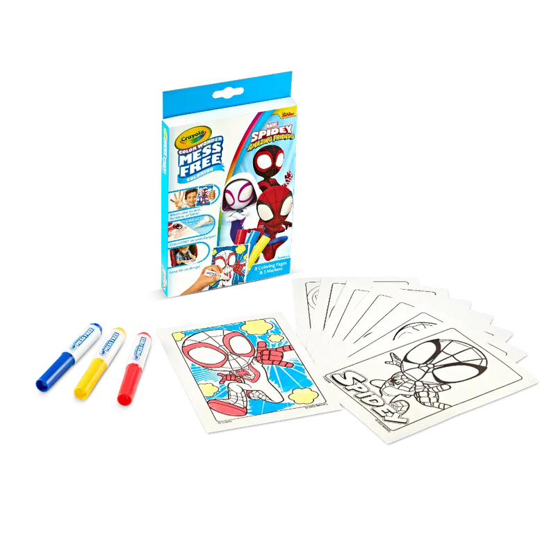 Crayola Color Wonder Minibox Set Spidey
