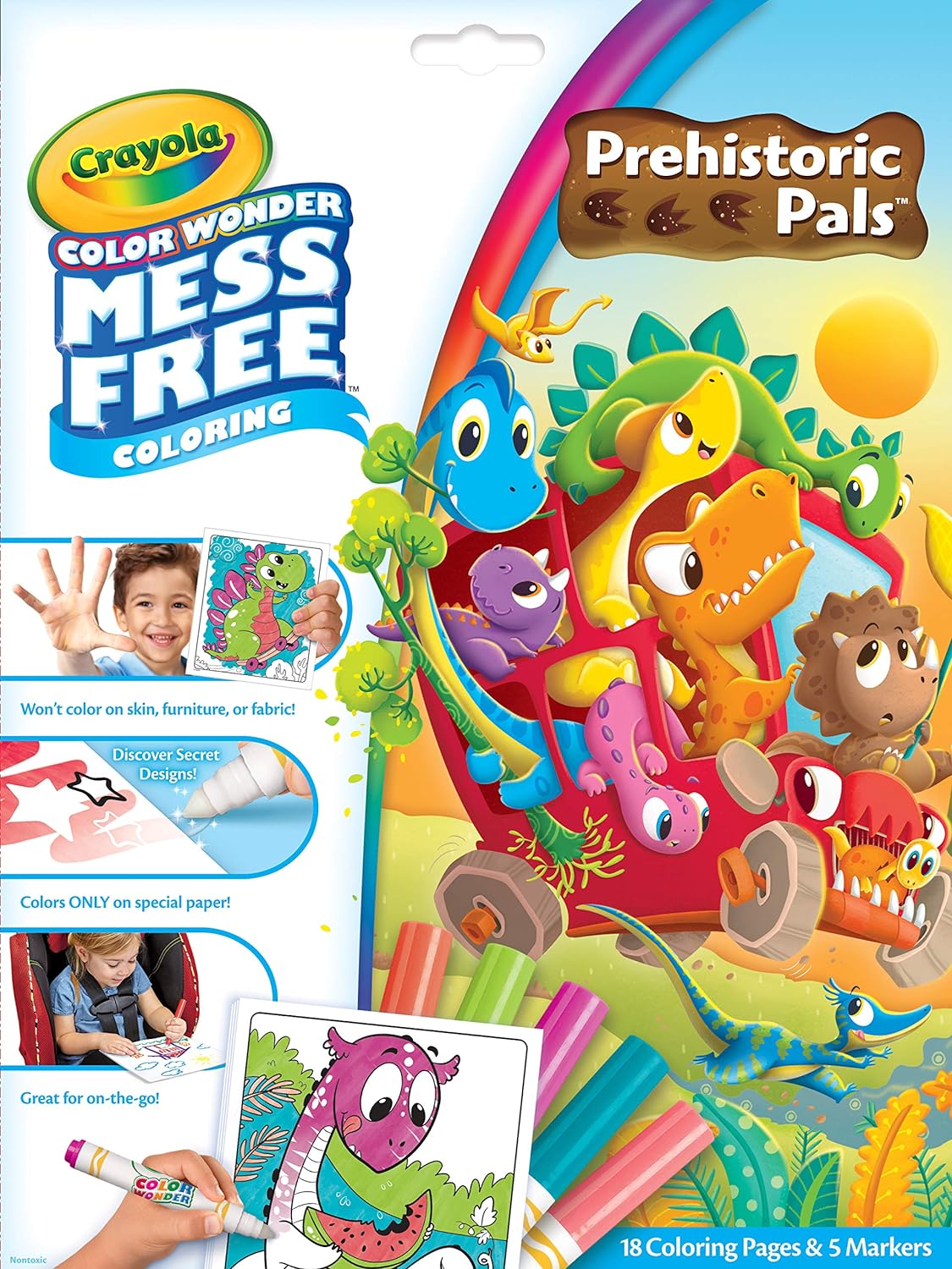 Crayola Wonder Colouring Dinosaur Set