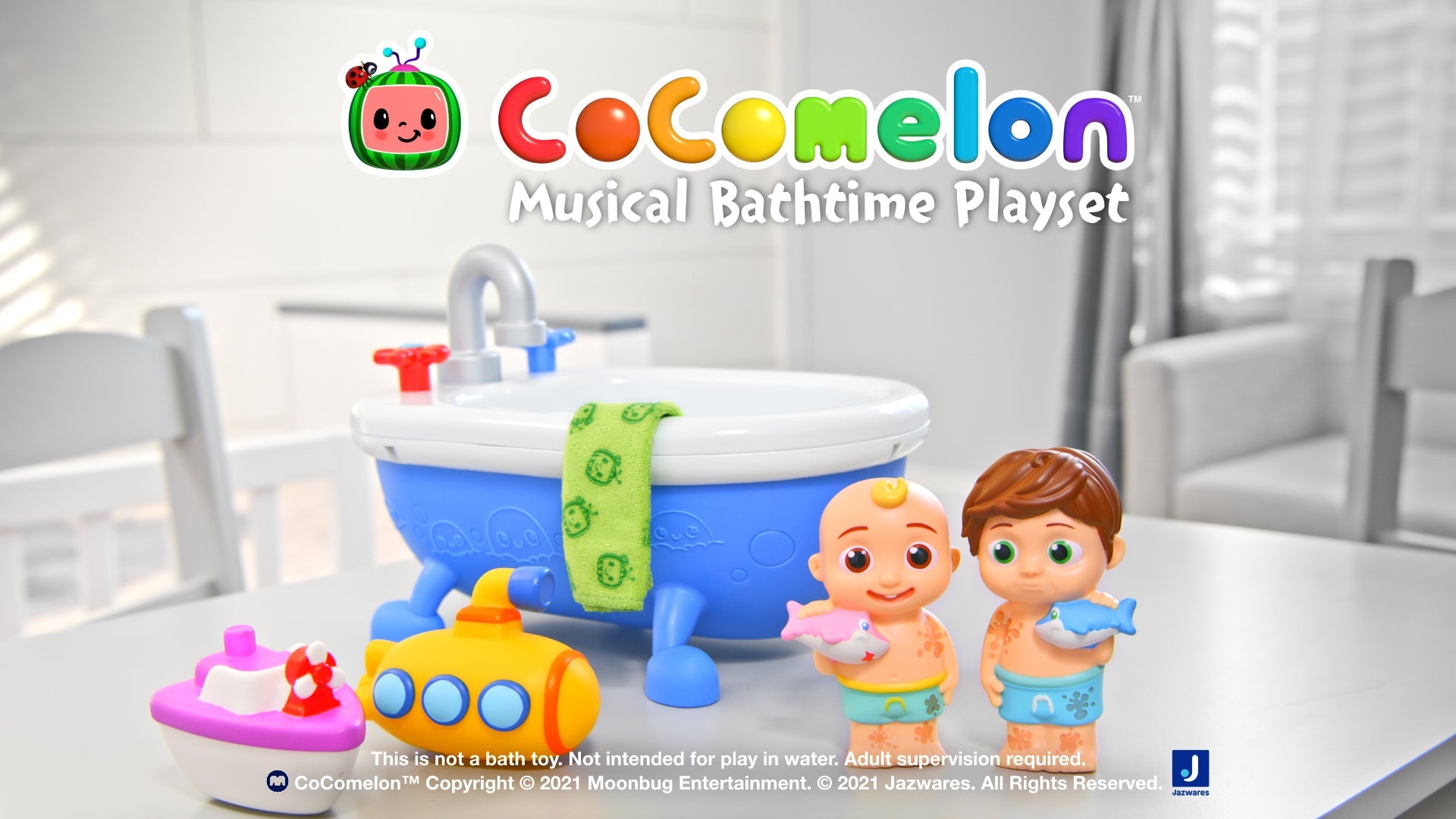 Cocomelon F. Roleplay Bathtub Playset