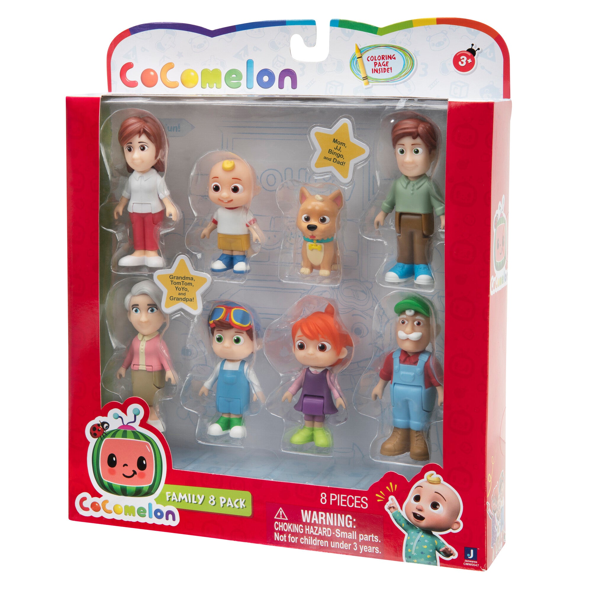Cocomelon Family Set 8-Figure Pack