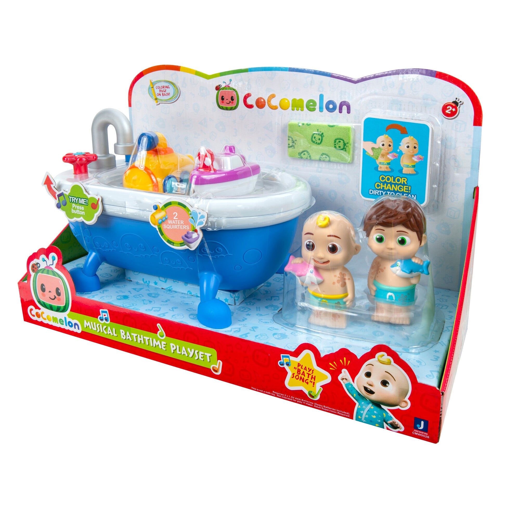Cocomelon F. Roleplay Bathtub Playset