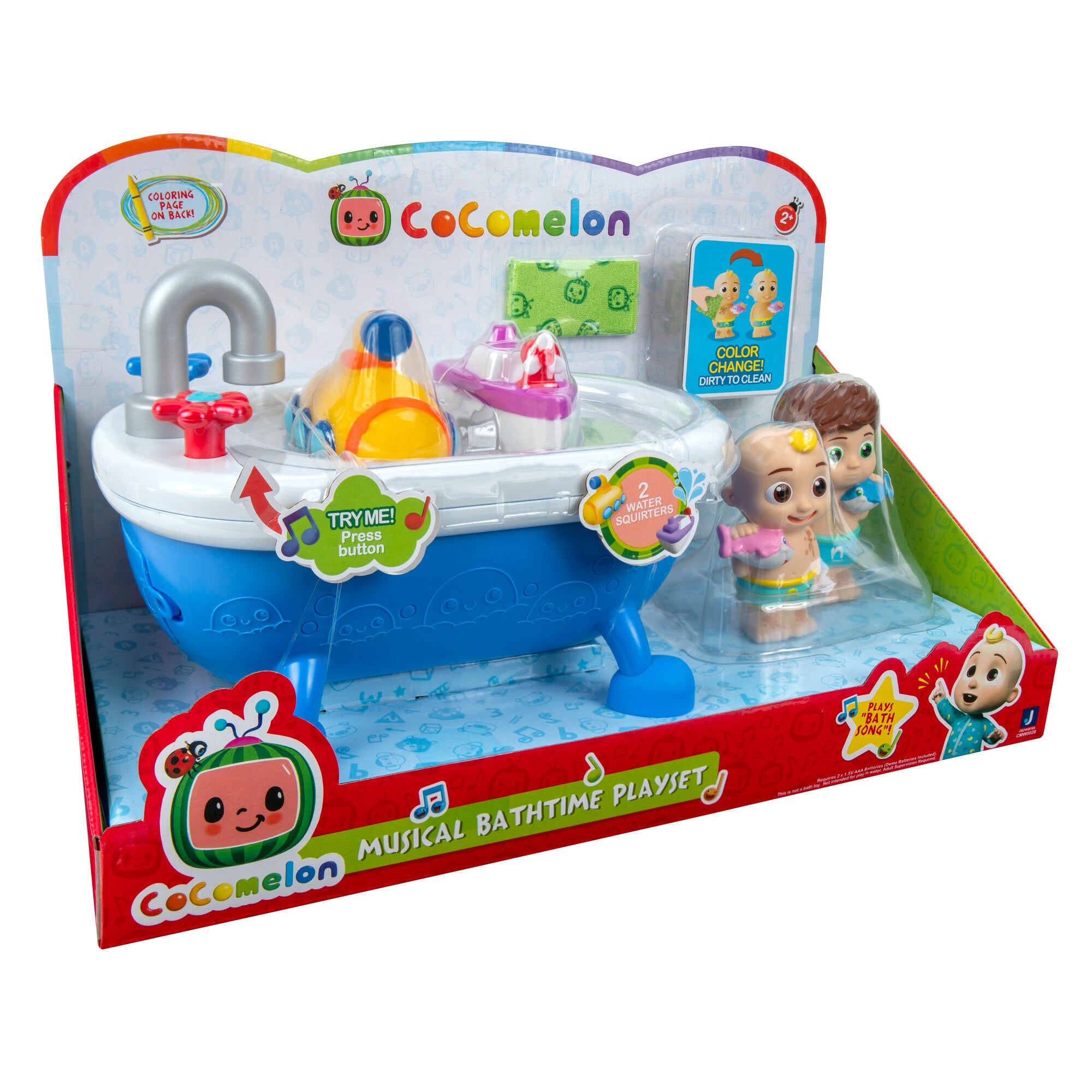 Cocomelon F. Roleplay Bathtub Playset