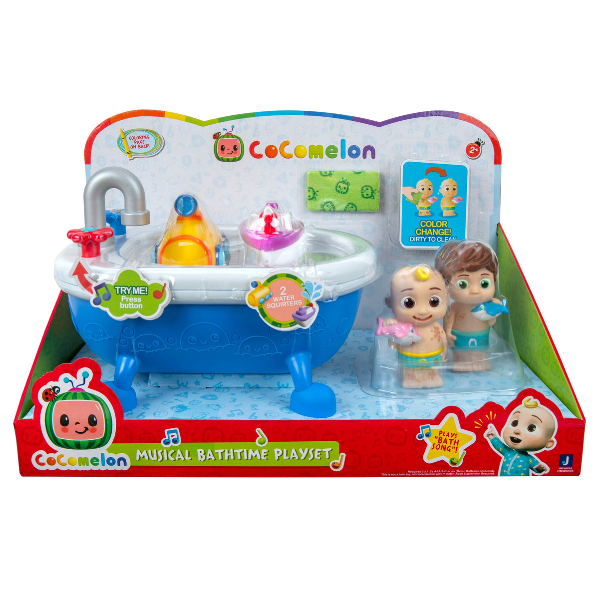 Cocomelon F. Roleplay Bathtub Playset