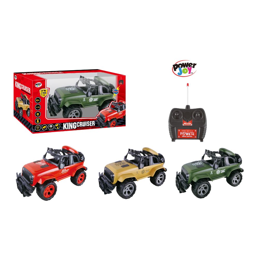 Power Joy RC King Cruiser 1/10 with Light - Assorted