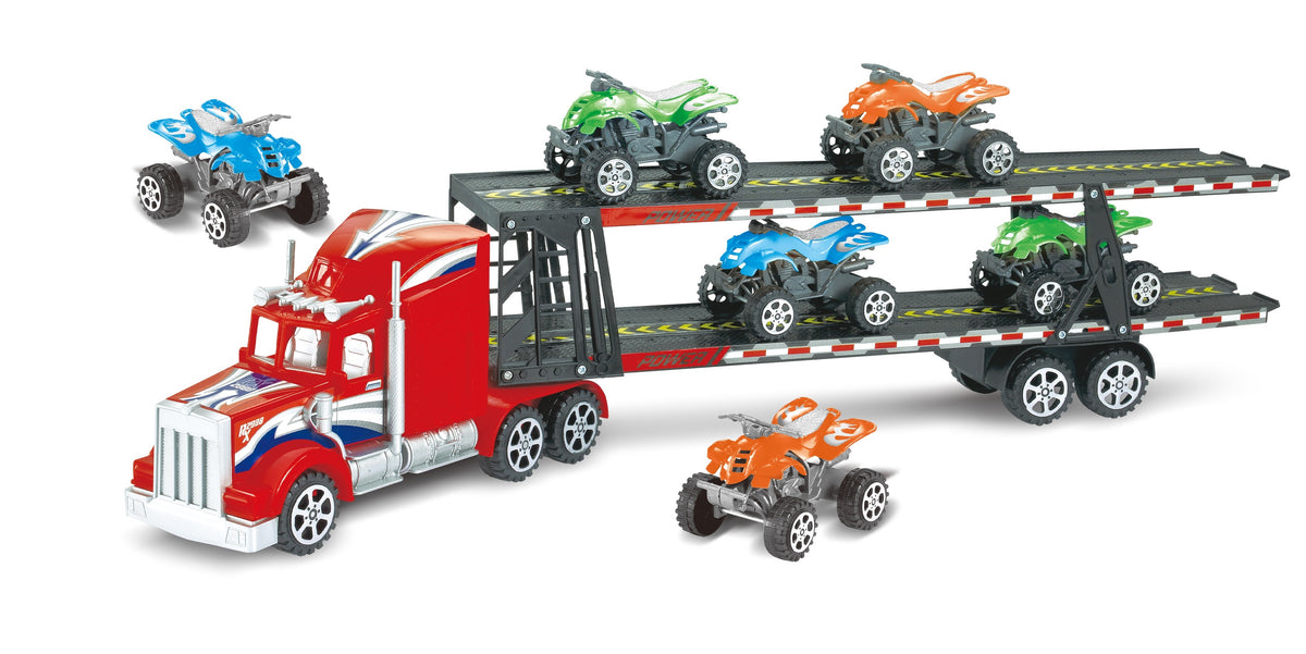Power Joy  VroomVroom Trailer 6 Pieces Set