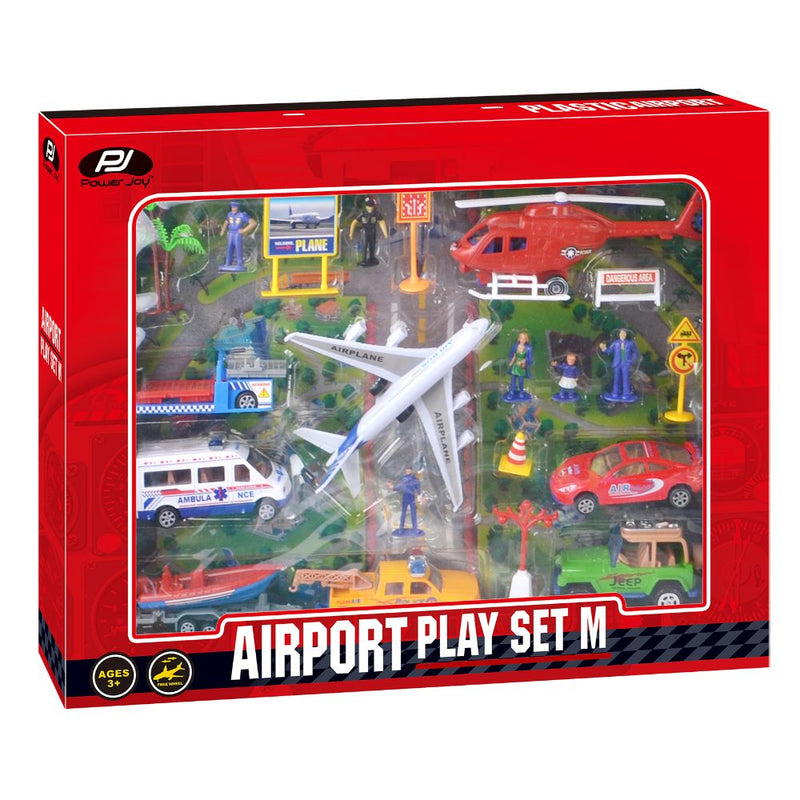 Power JoyVroom Vroom Airport Playset M Assortment for Kids Ages 3+