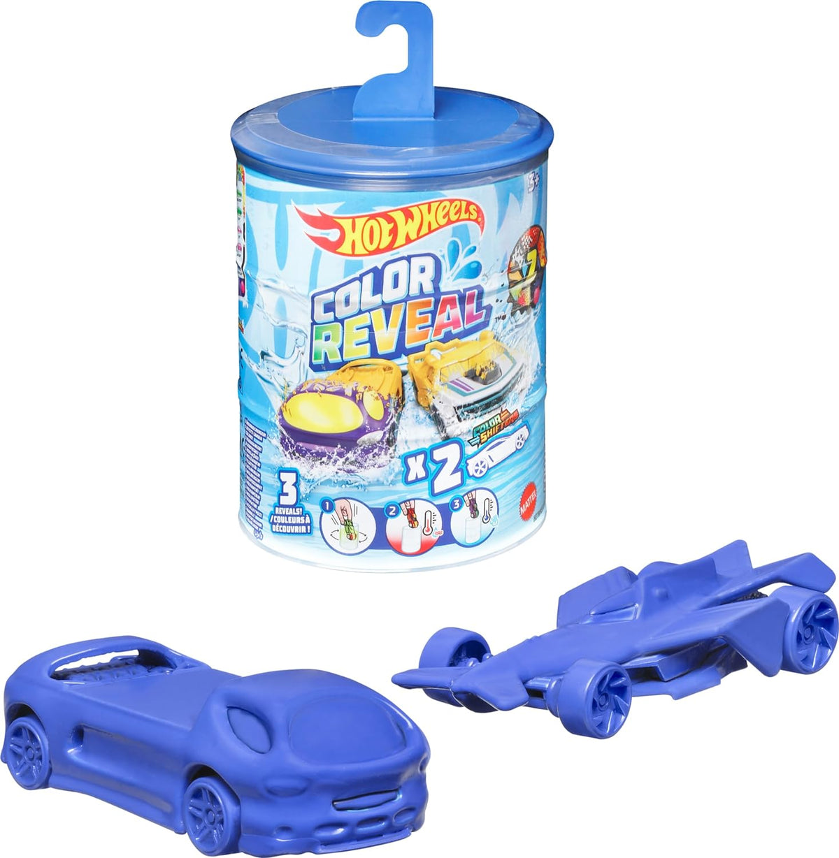 Hot Wheels Color Reveal Mini Racers Collectible Cars Assortment