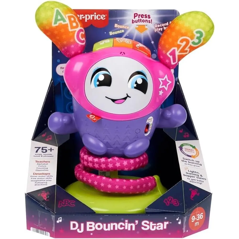 Fisher Price Laugh & Learn Dj Bouncing Star