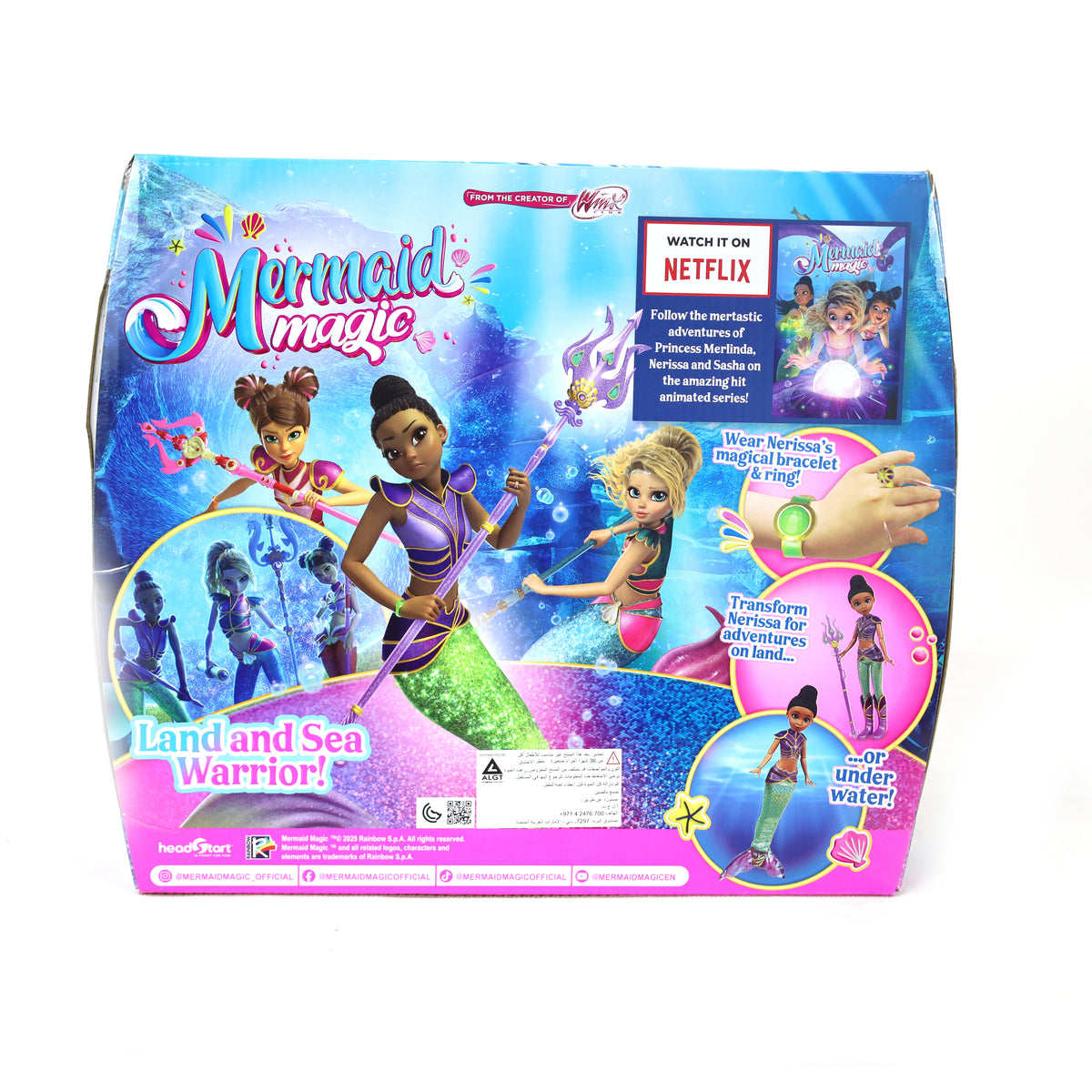 Mermaid Magic Warrior Transformation 2-in-1 Assortment - Sold per piece