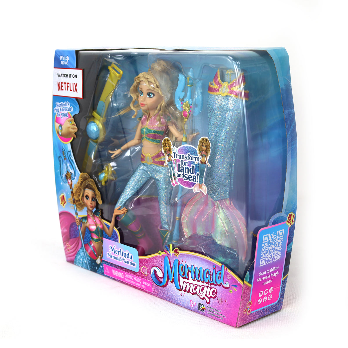 Mermaid Magic Warrior Transformation 2-in-1 Assortment - Sold per piece