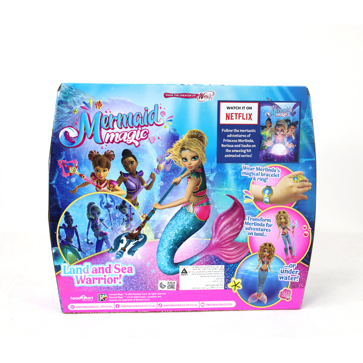 Mermaid Magic Warrior Transformation 2-in-1 Assortment - Sold per piece