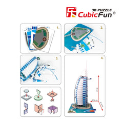 3D Puzzle Burj Al Arab 101pcs UAE