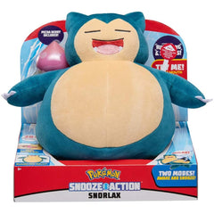 Pokemon Feature Plush Snooze Action Snorlax