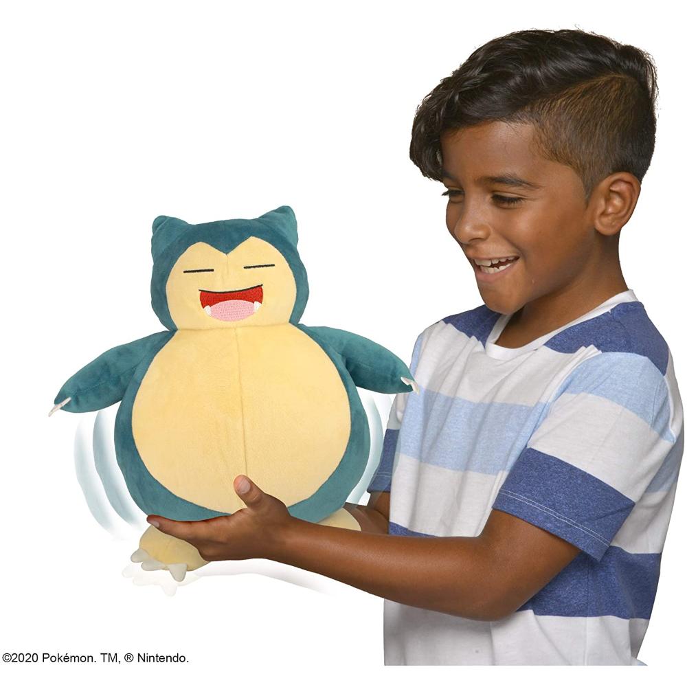 Pokemon Feature Plush Snooze Action Snorlax