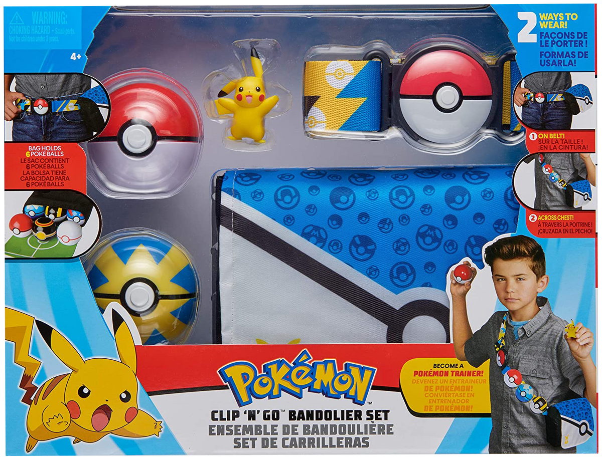 مجموعة حزام بوكيمون Clip N Go Bandolier