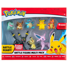 PokÃ©mon Battle Figure Multipack 8-Pack 2 and 3-Inches