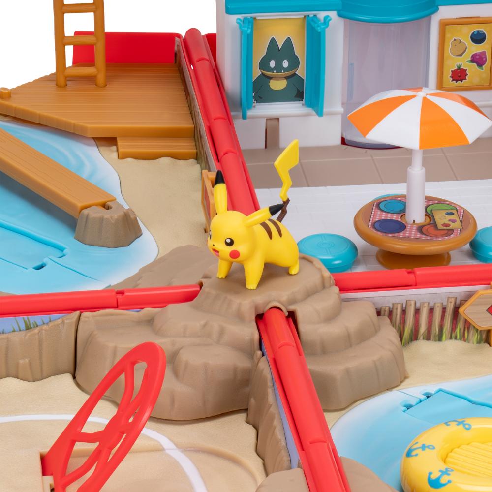 Pokemon Cary Case Beach Battle Playset