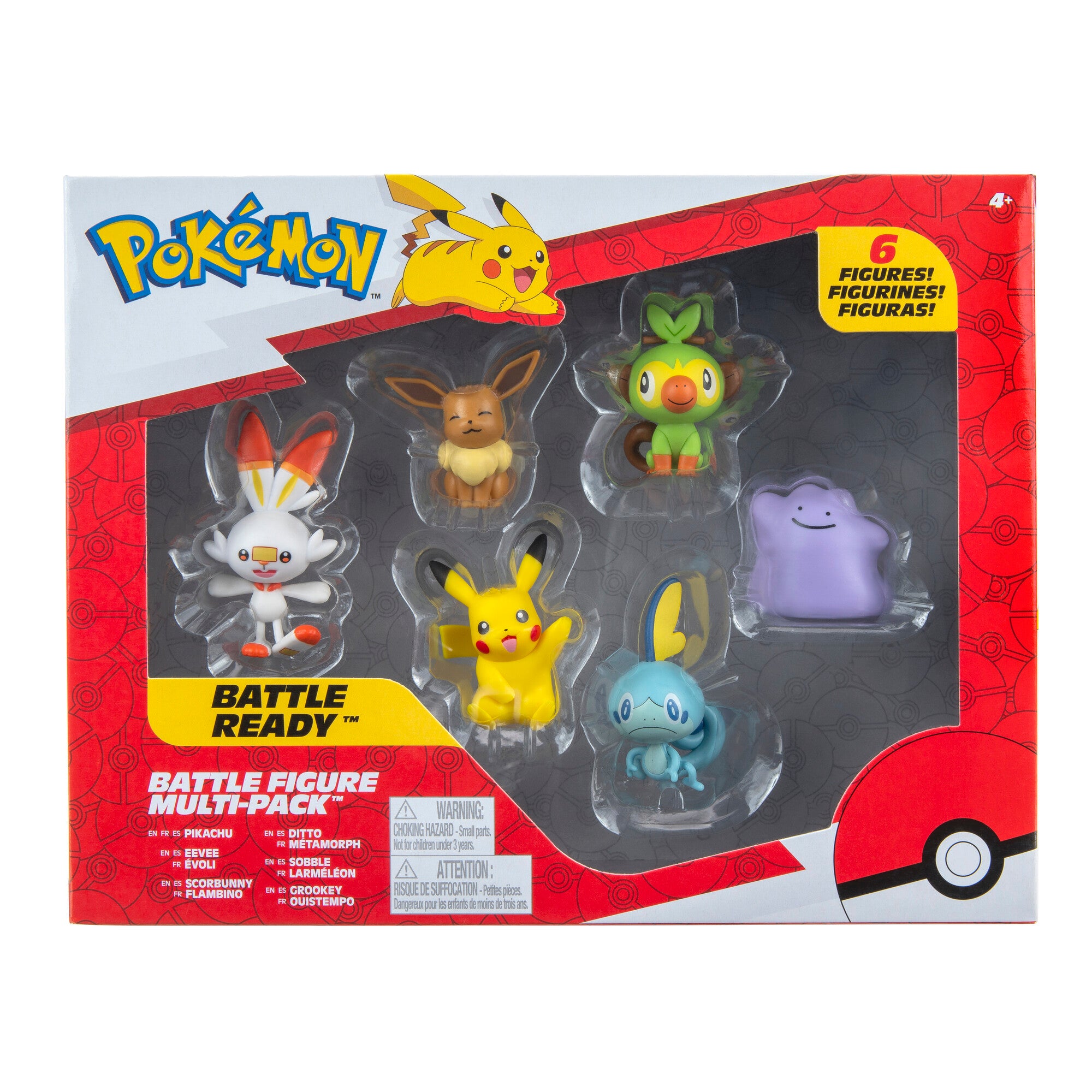 Pokemon Battle Figure Multipack 6-Pack