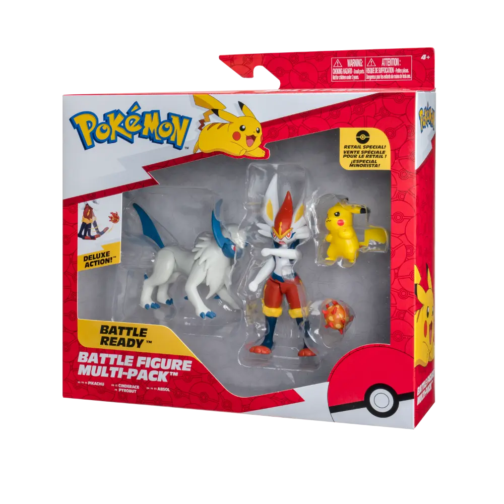 Pokemon Battle Figure Multi 3-Pack