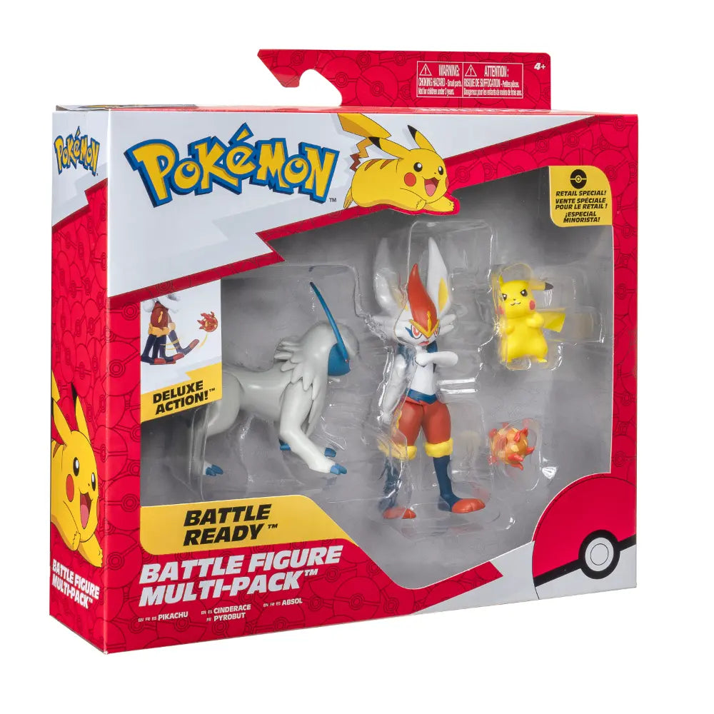 Pokemon Battle Figure Multi 3-Pack