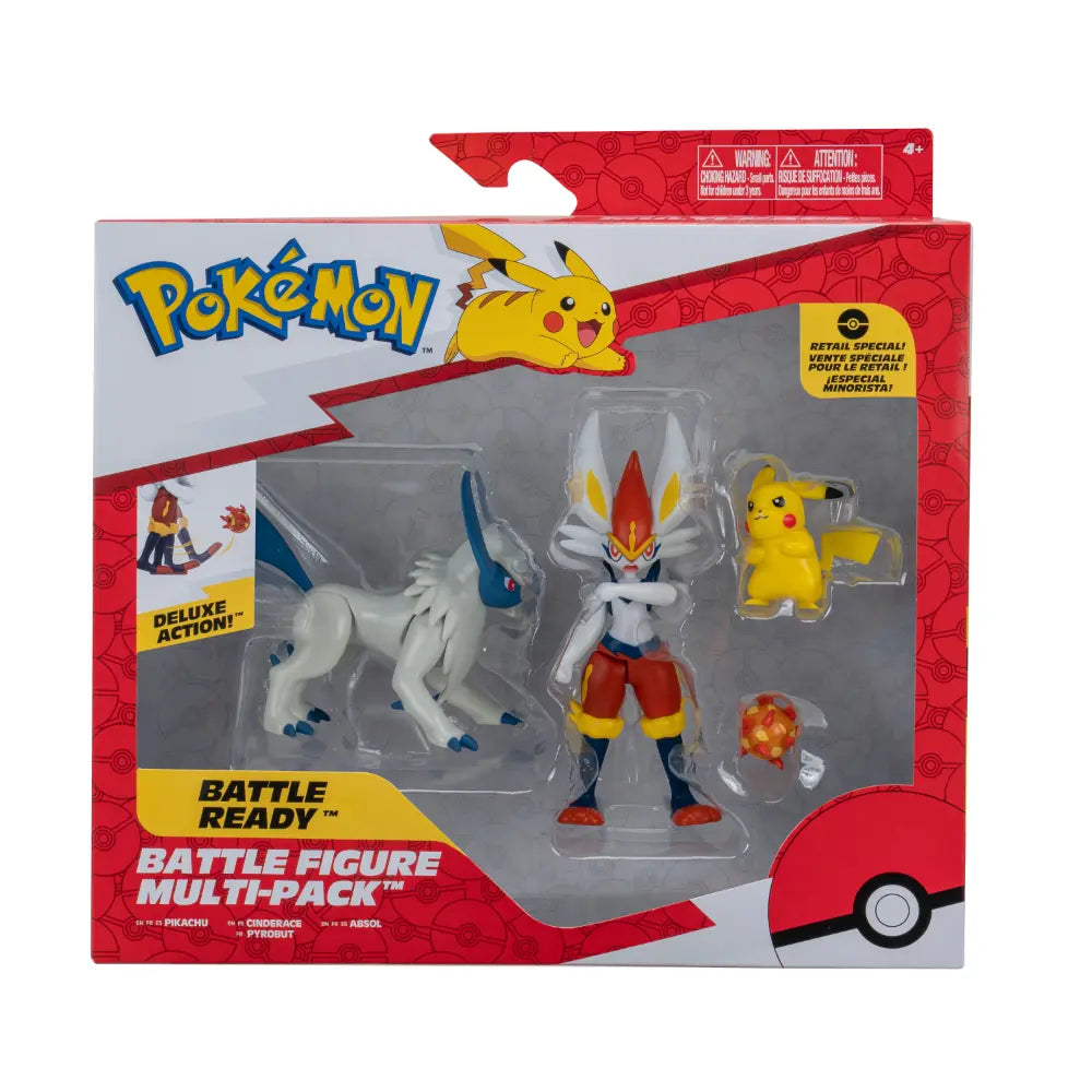 Pokemon Battle Figure Multi 3-Pack
