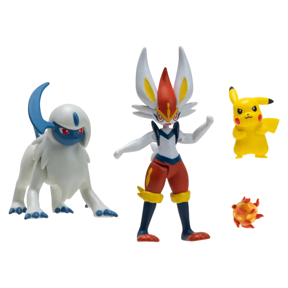 Pokemon Battle Figure Multi 3 Pieces Set