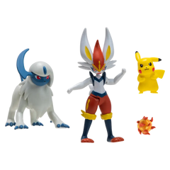 Pokemon Battle Figure Multi 3 Pieces Set