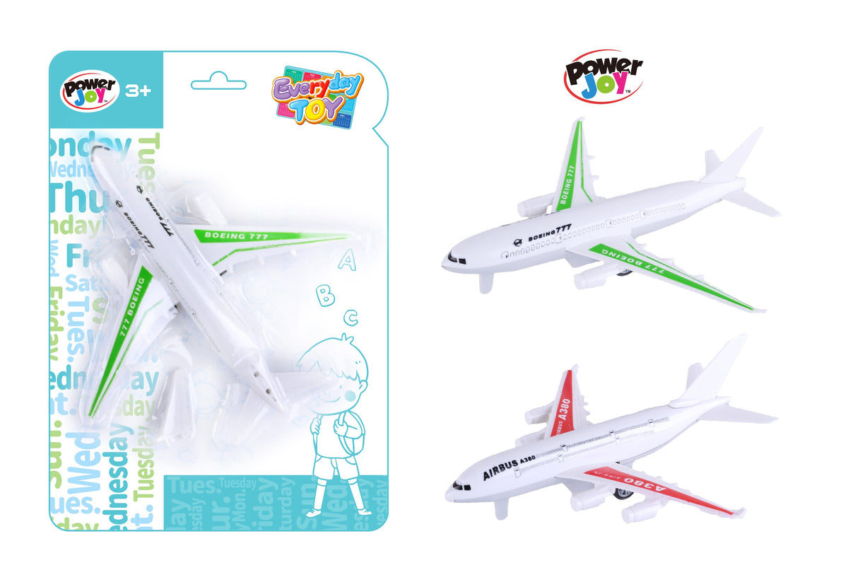 Power Joy Everyday Airplane Pullback Assortment for Kids Ages 3+