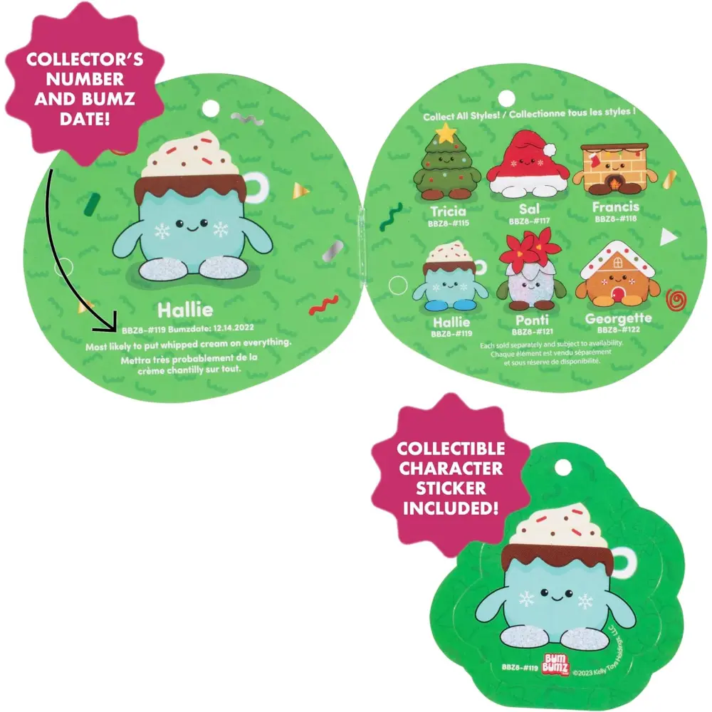 BUMBUMZ HOLIDAYBUMZ 4.5 S2 PDQ12 WOC - Sold per Piece