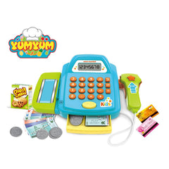 Power Joy Yumyum Cash Register Mini Mkt Battery Operated
