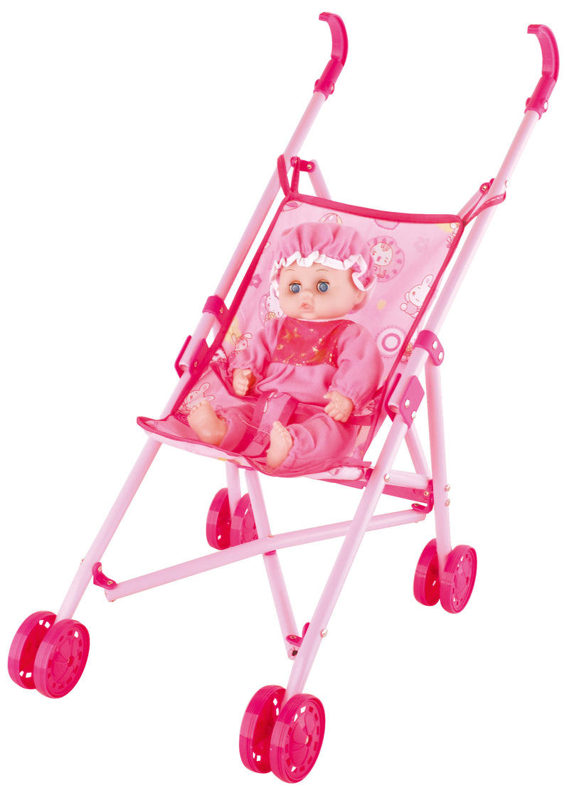 Power Joy Baby Cayla Trolley + Doll for Kids Ages 3+