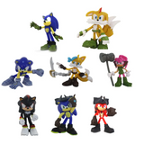Sonic Figure Deluxe 8Pack with Box 2.5 Inch