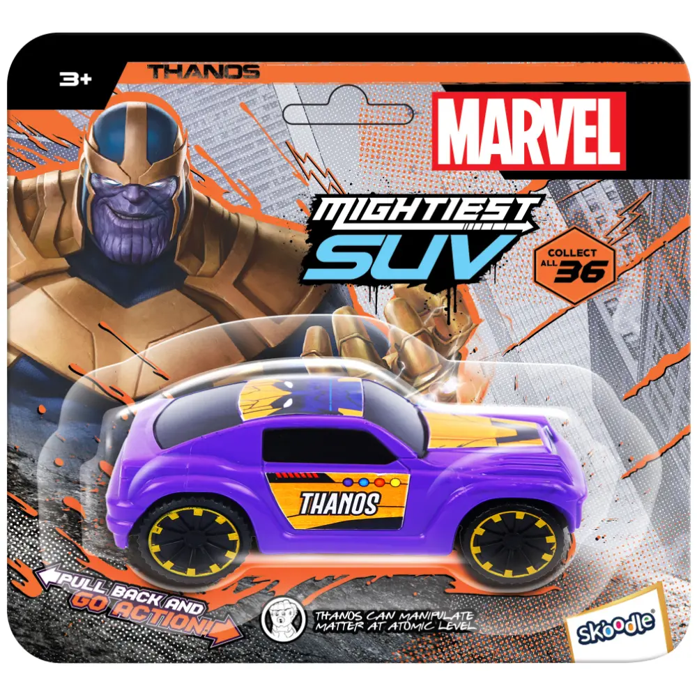 Marvel Mightiest Machine SUV Thanos
