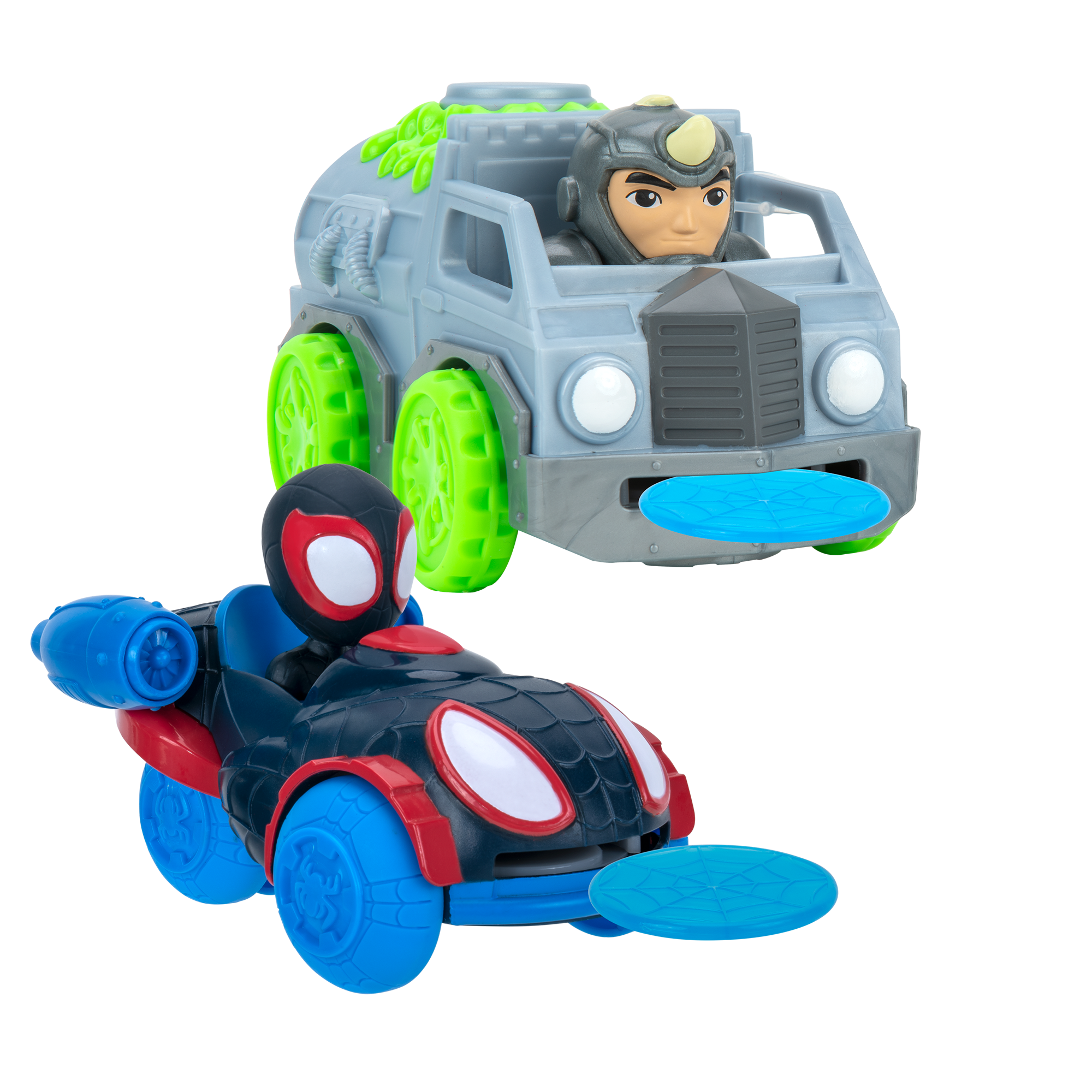 Spidey N Friends Miles with Rhino 2-pack
