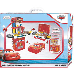 Cars Construction Play Suitcase Set Toys