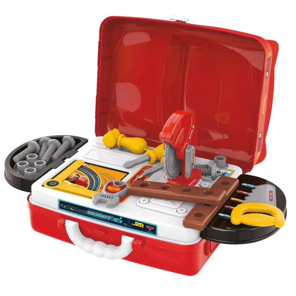 Cars Construction Play Suitcase Set Toys