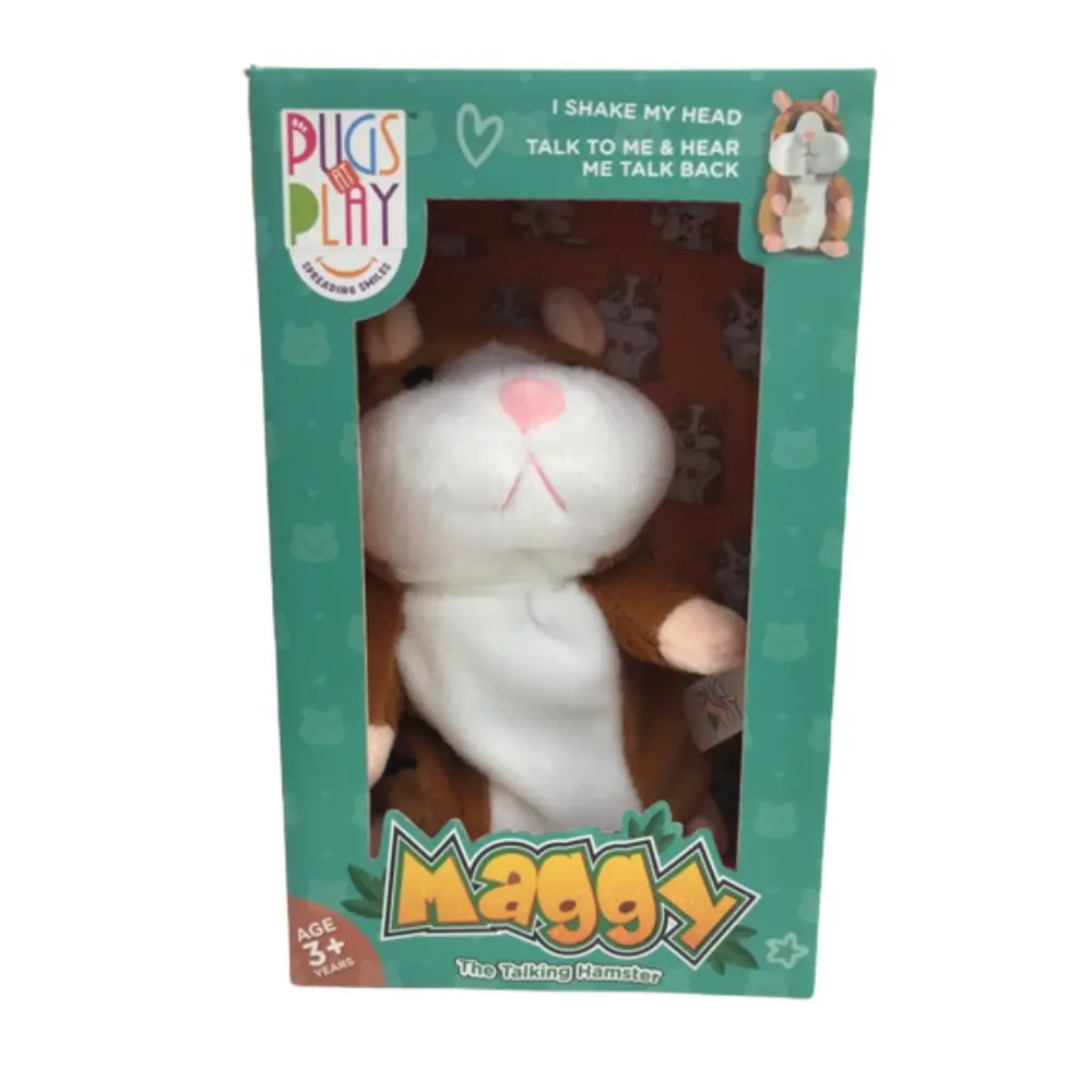 Pugs At Play Talking Maggy 7Inch B/O