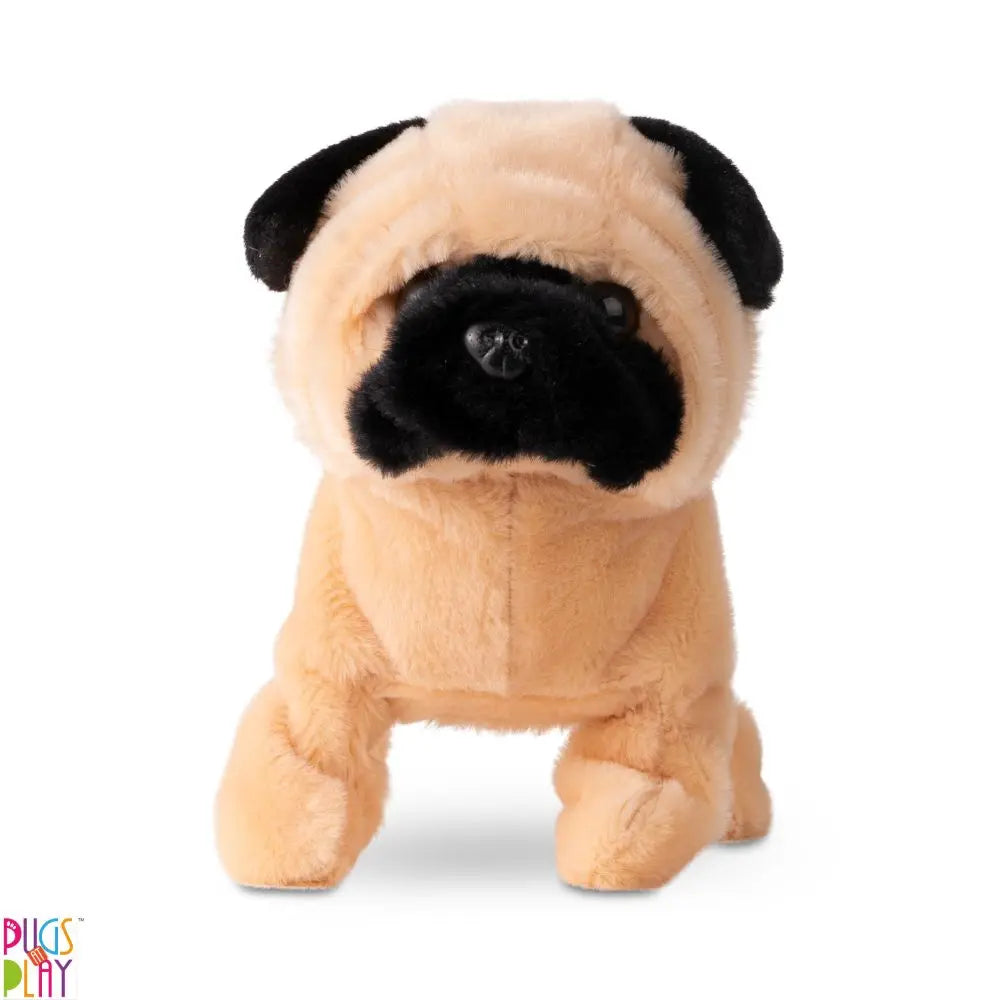 Pugs At Play Walking Pug 6.5 B/O