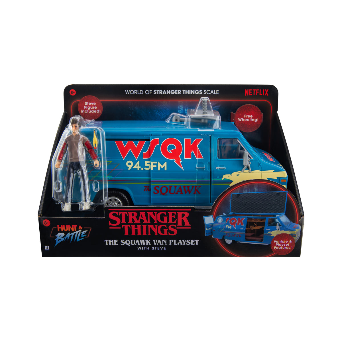Stranger Things World of Figures and Vehicle Pack