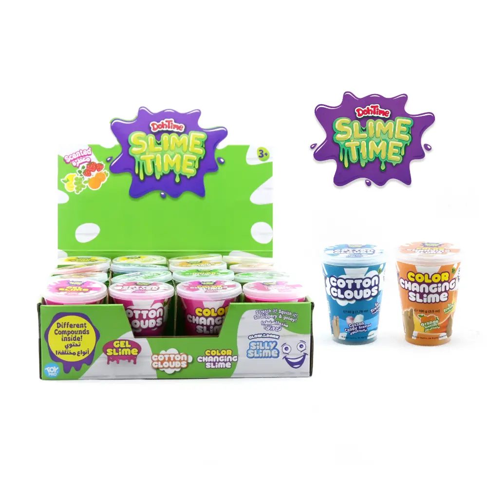 Slimetime Novelties Single Can PDQ16 WOC