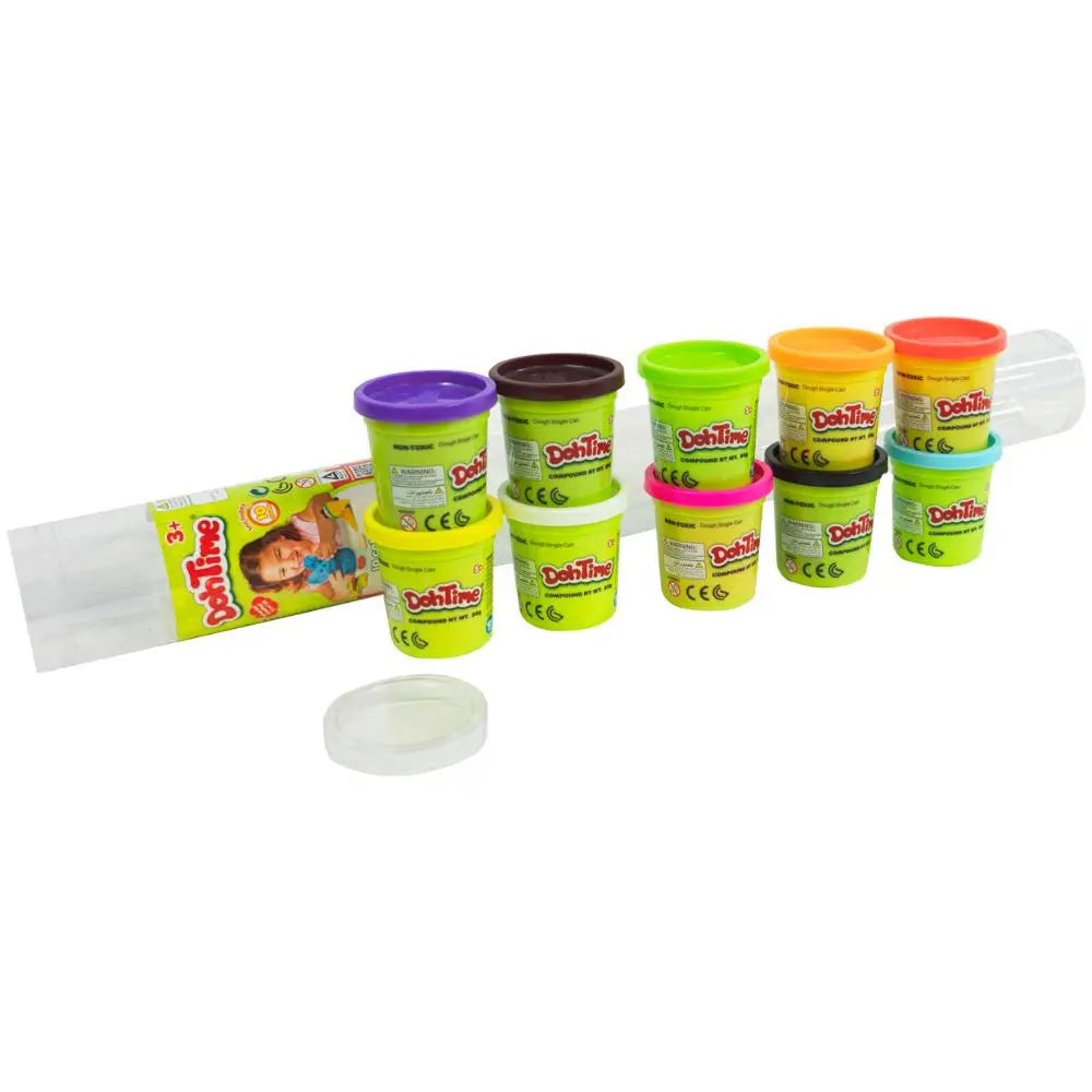 Dohtime Dough PVC Tube 30z 60cm -10 Pieces