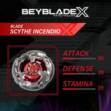 جهاز إطلاق باي بليد X – Scythe Incendio 4-60T