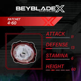جهاز إطلاق باي بليد X – Scythe Incendio 4-60T