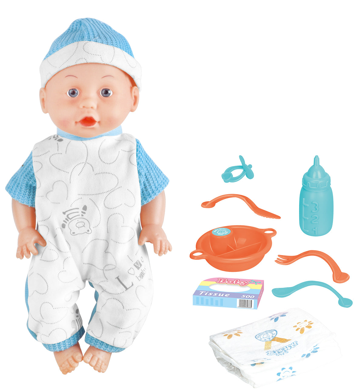 Power Joy Baby Cayla Honey Set Battery Operated Assortment 31cm