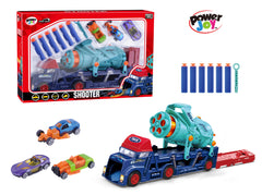 Power Joy Vroom Vroom Diecast Shooter 3-Pieces Set